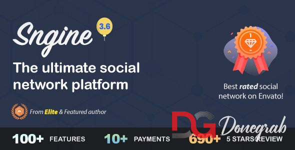 Sngine - Ultimate PHP Social Network Platform by Zamblek 3.11.1 NULLED